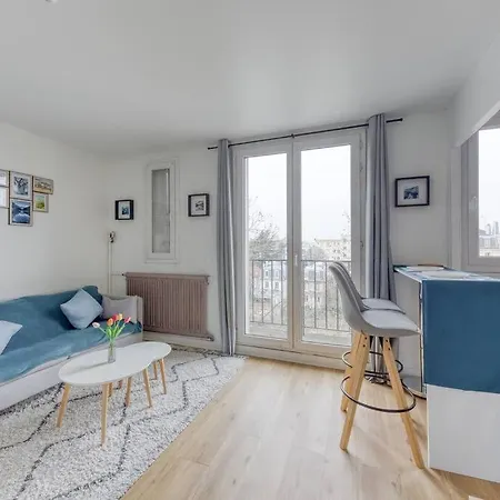 Studio Lumineux -15 Min De Paris La Garenne-Colombes Exterior foto